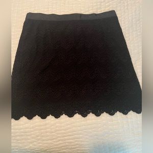 J. CREW, Size 8, black skirt